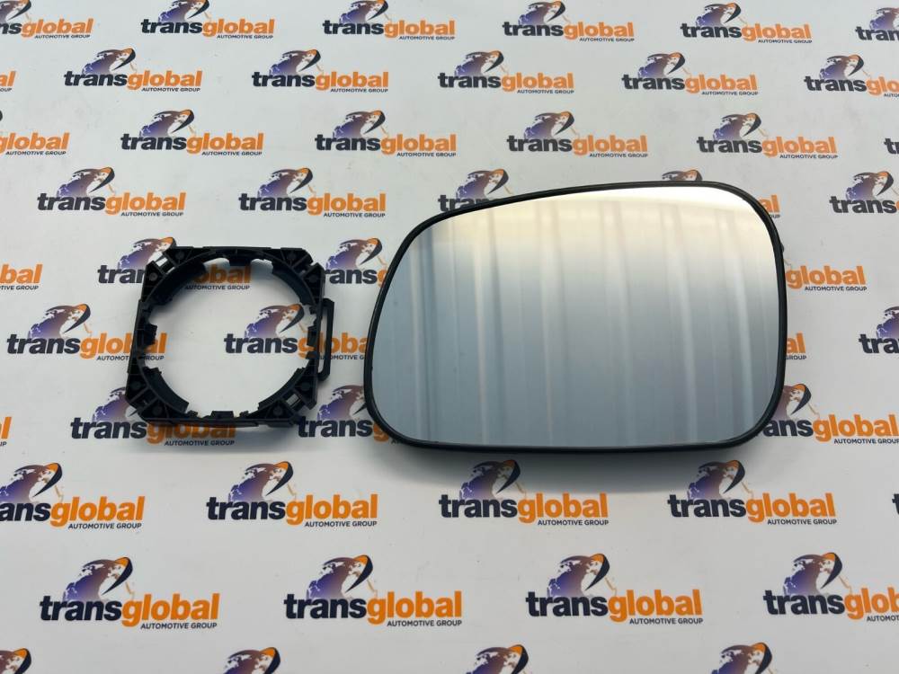 Wing Mirror Glass & Mount LH Passenger Side to fit Discovery 2 TD5 & V8 98-04