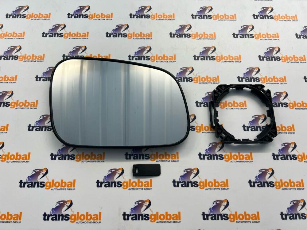 RH Drivers Side Wing Mirror Glass & Mount for Land Rover Discovery 2 98-04