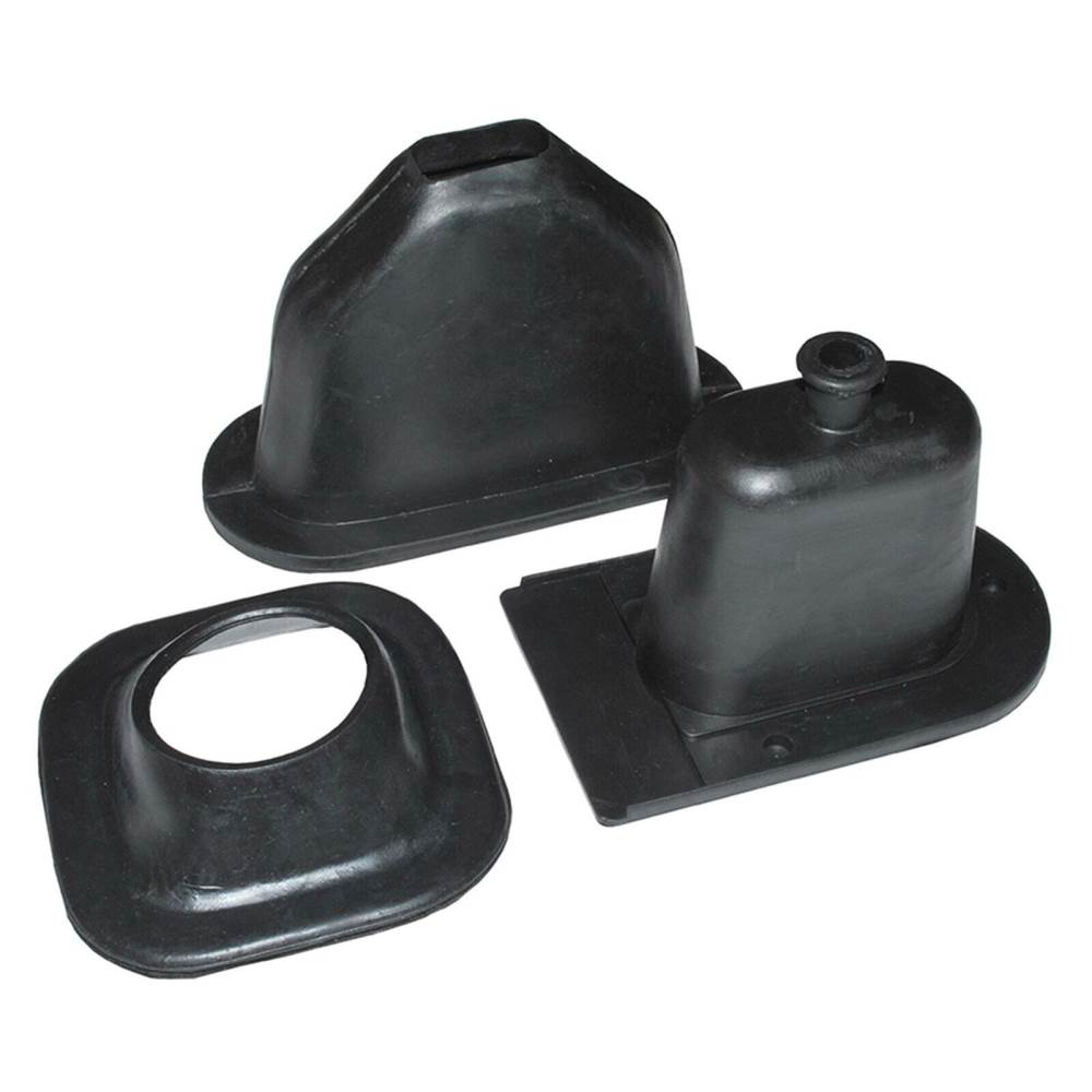 Rubber Gearstick Handbrake Hi-Lo 3 Piece Gaiter Kit for Land Rover Series 1 2 3 - Image 2