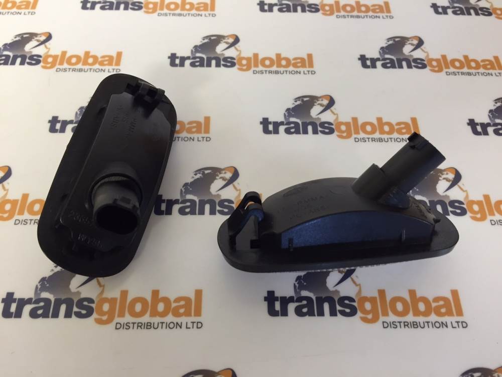 Clear Oval Side Indicator Repeater x2 for Land Rover Discovery 2 TD5 & V8 - Image 2