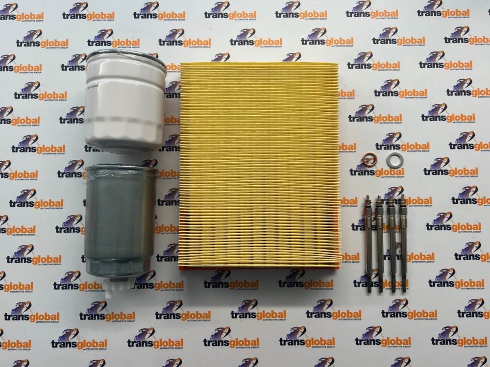 Engine Service Filter Kit Inc Glow Plugs for Land Rover Discovery 300Tdi - Image 2