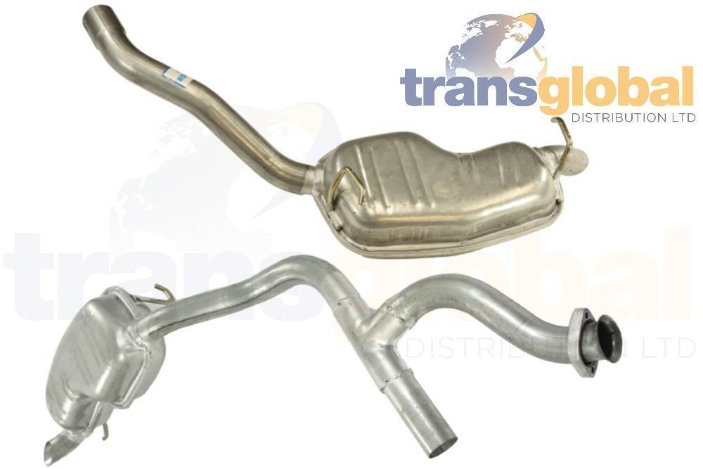M51 Diesel 4.0 4.6 V8 Exhaust Tailpipes LH RH Boxes for Range Rover P38 97-02