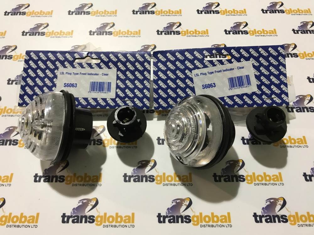 Clear White Front Indicators for Rover Classic Mini 86-96 Cooper Mayfair WIPAC