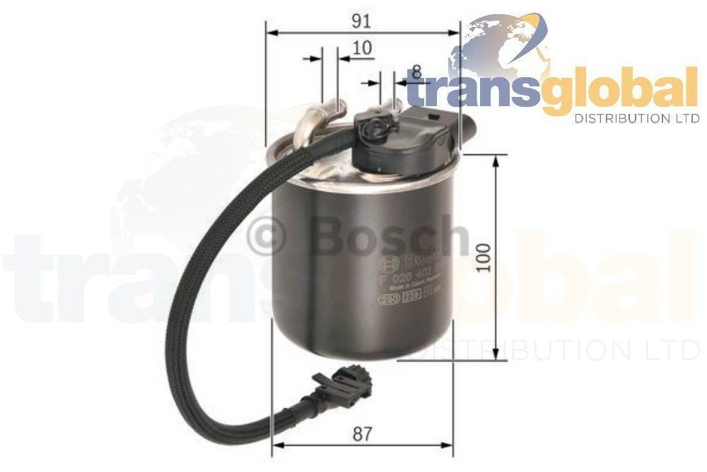 Engine Fuel Filter Suitable for Various Vehicles - Bosch - F026402840