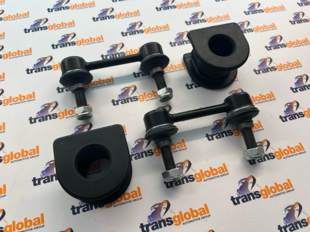 Front Axle Anti Roll Bar Drop Links & Bushes x2 for Range Rover P38 - Image 2