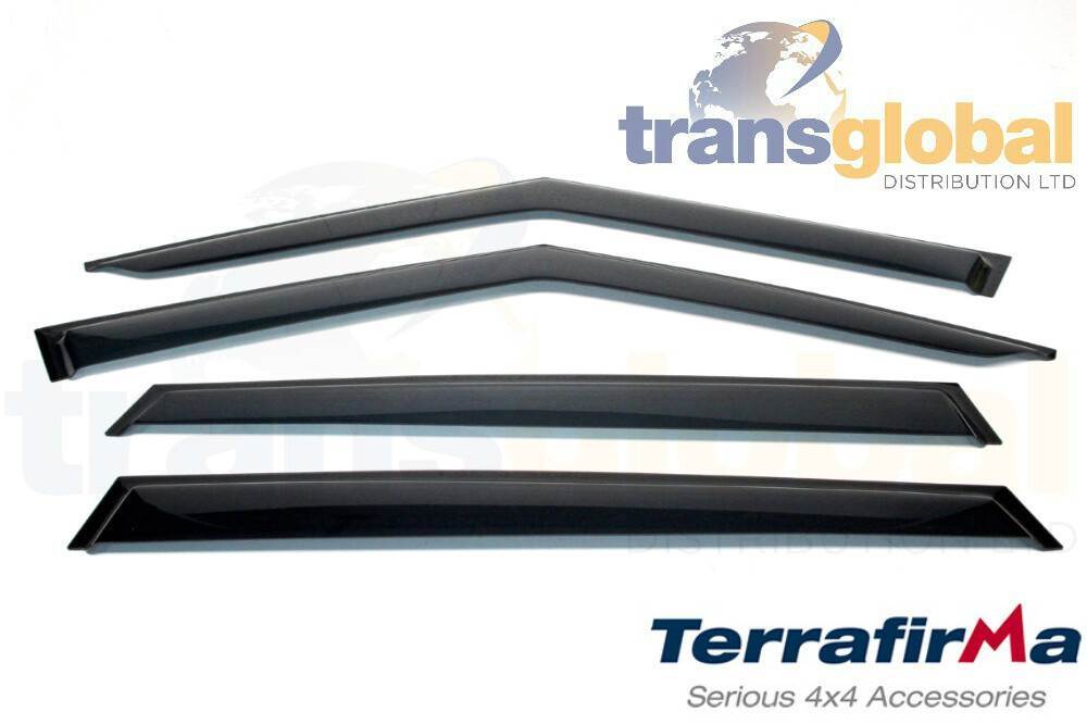 Set of 4 Wind Deflectors for Range Rover L405 2012 on Terrafirma TF677