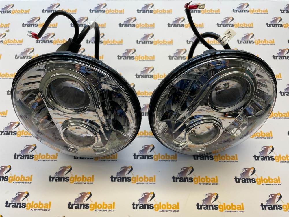7" LED Headlight Pair for RHD Land Rover Defender Terrafirma TF710 - Image 2
