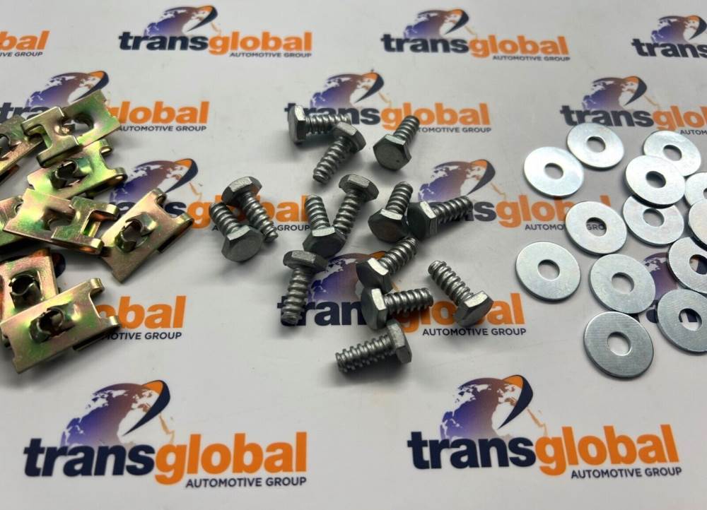 Set of 14 Outer to Inner Front Wing Bolts Washers + Nuts for Land Rover Defender - Image 2