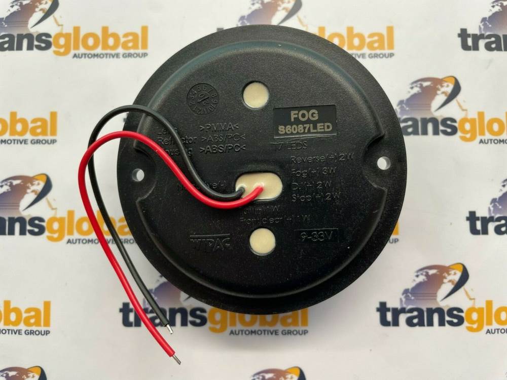 Clear LED Fog Lamp & Plinth for Land Rover Defender 94 on Wipac OEM - Image 3