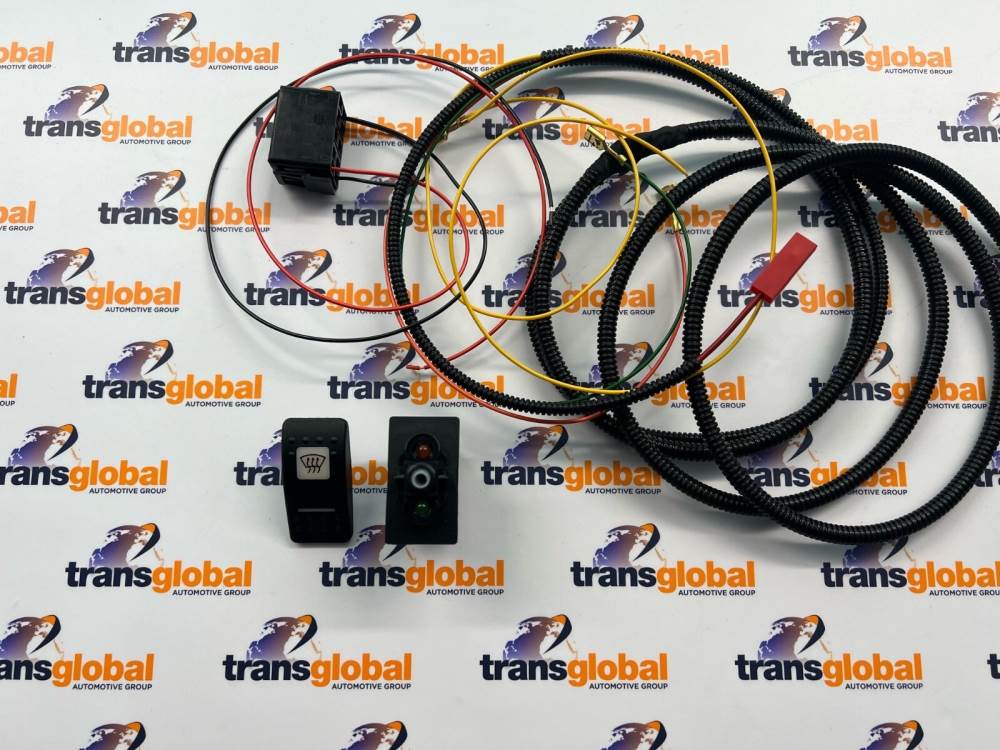 Front Heated Windscreen Wiring Loom & Switch Kit for Land Rover Defender 02 on - Image 2