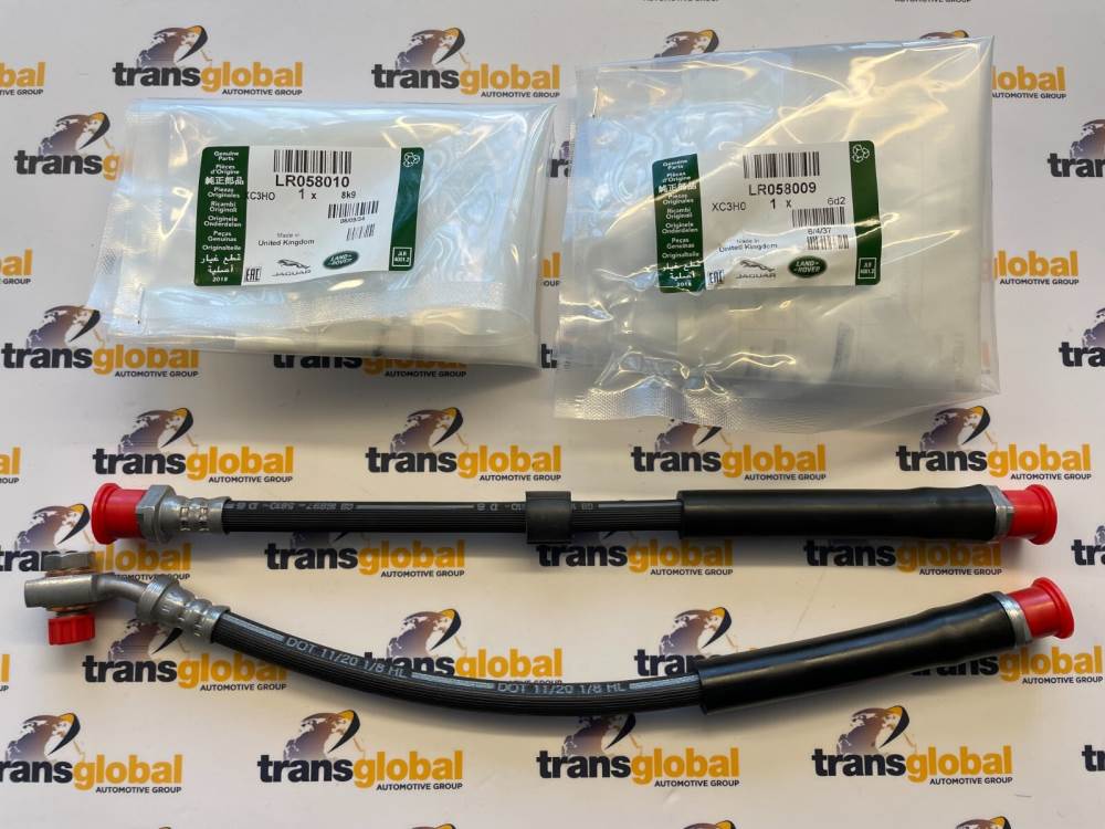 Rear Flexi Brake Pipe Hoses for Land Rover Discovery 3 4 GENUINE LR LR058010/009