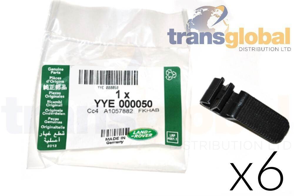 Windscreen Washer Pipe Clip x6 for Range Rover L322 02-12 GENUINE LR YYE000050 - Image 3