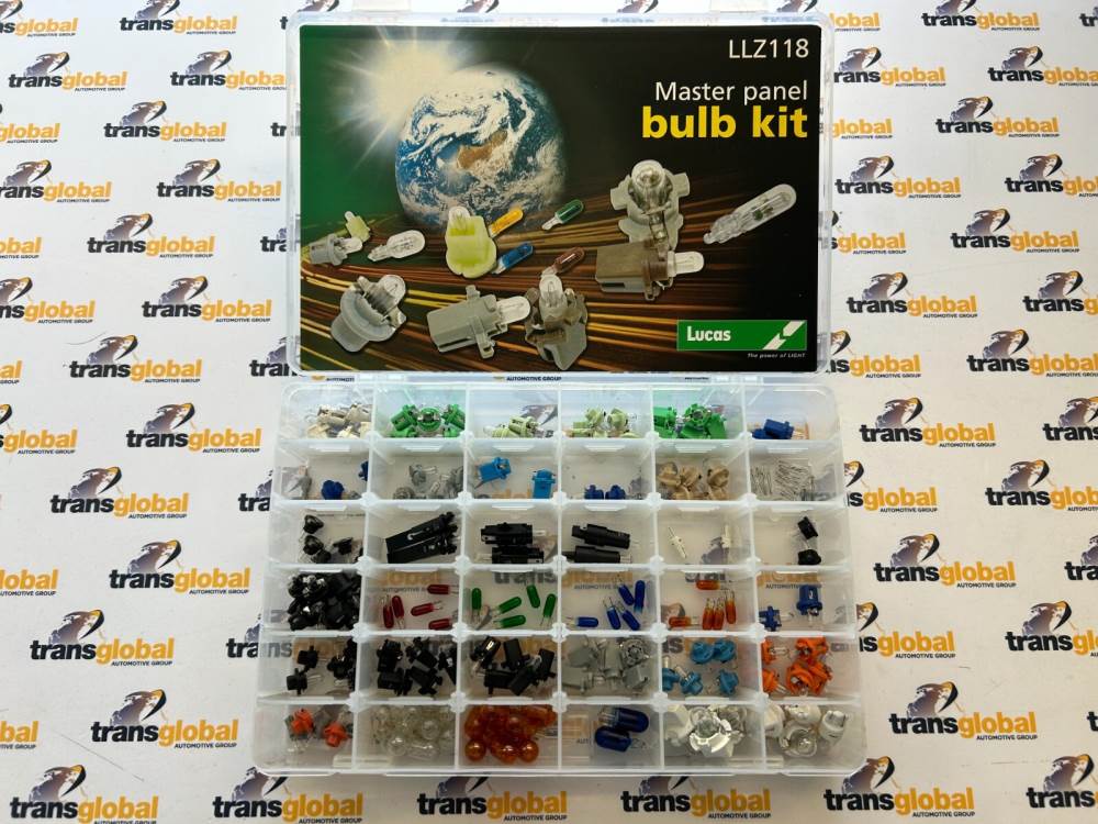 Vehicle Light Bulb Multipack Kit Master Panel LUCAS OEM LLZ118