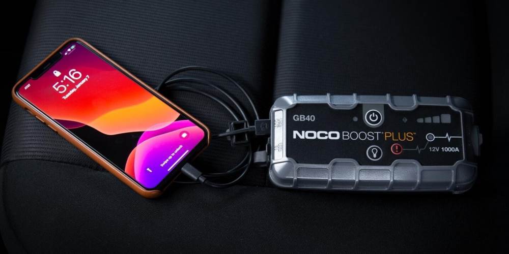 NOCO GB40 Boost Plus 12v 1000A Lithium Portable Car Battery Jump Starter Pack - Image 3