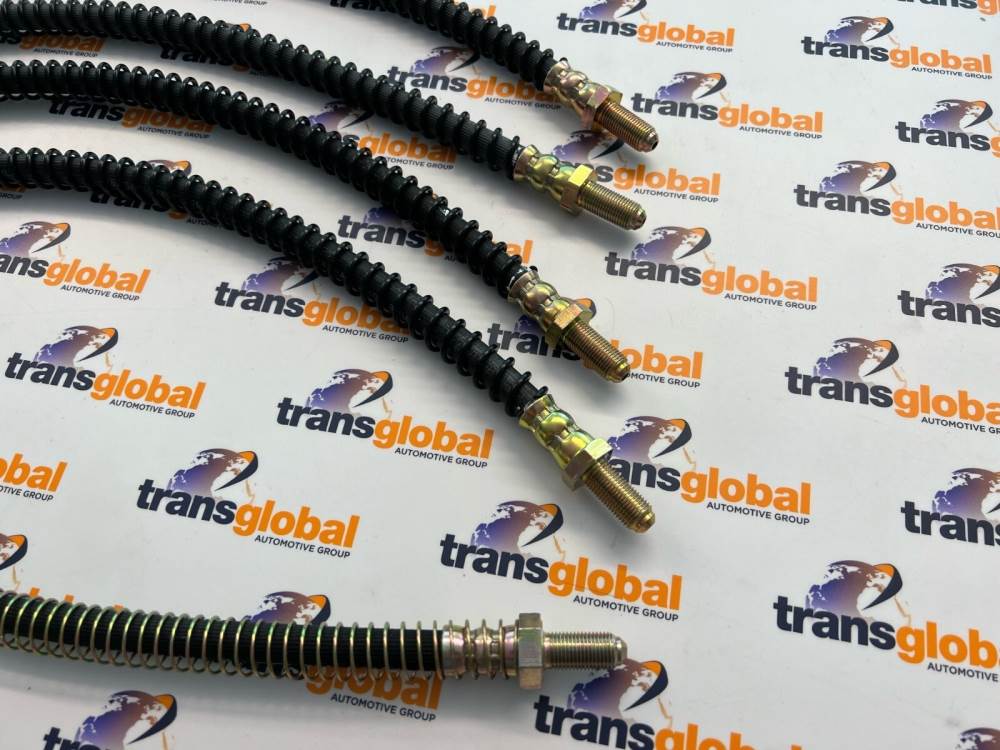 Front & Rear Flexible Brake Hose Set for Land Rover Discovery 1 NRC4401 NTC3458 - Image 2