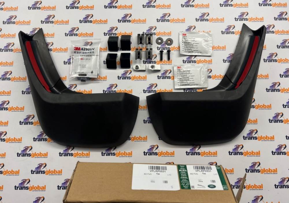 Front Mud Flaps x2 for Land Rover Discovery 5 2017 on VPLRP0531 GENUINE LR PARTS