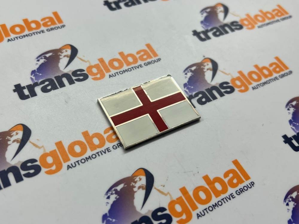 St George Cross England Enamel Emblem Wing Motorsport Badge Mini Jaguar Aston - Image 2