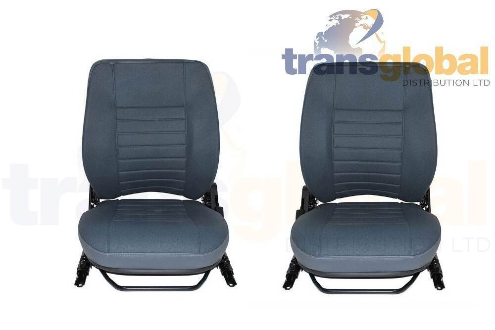 Front RH & LH Seat Base & Back in Vinyl Twill for Land Rover Defender HAD501820