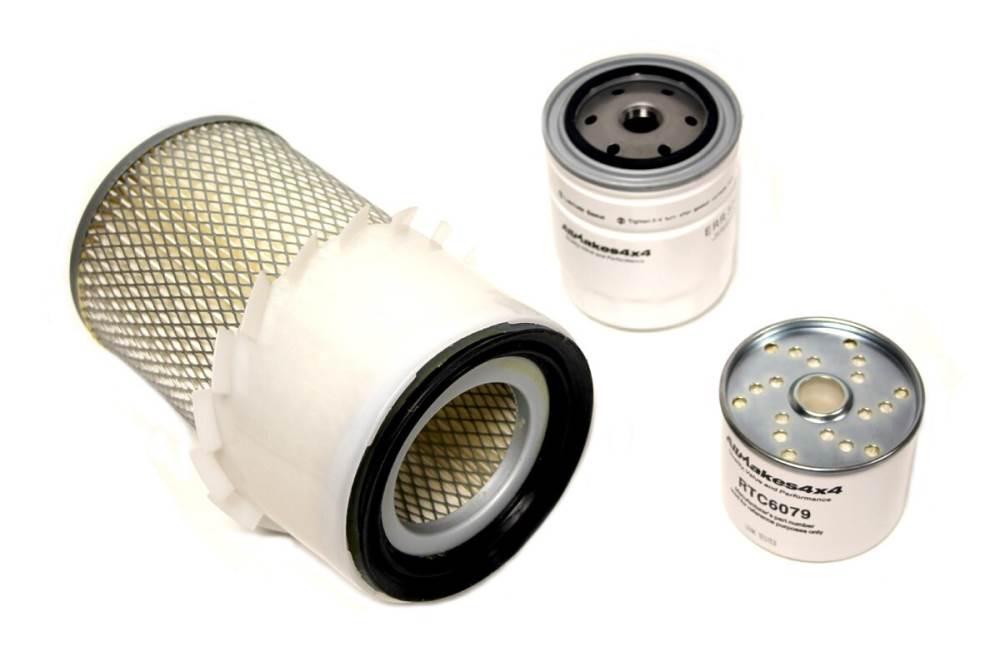 Engine Filter Service Kit for Land Rover Defender 2.5NA & TD Diesel 19J to 91 - Image 2