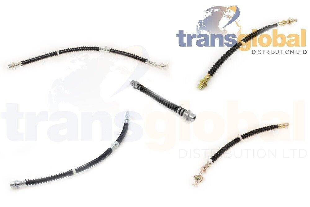 Front & Rear Flexible Brake Hose Kit for Land Rover Discovery 2 98-04 SHB101170