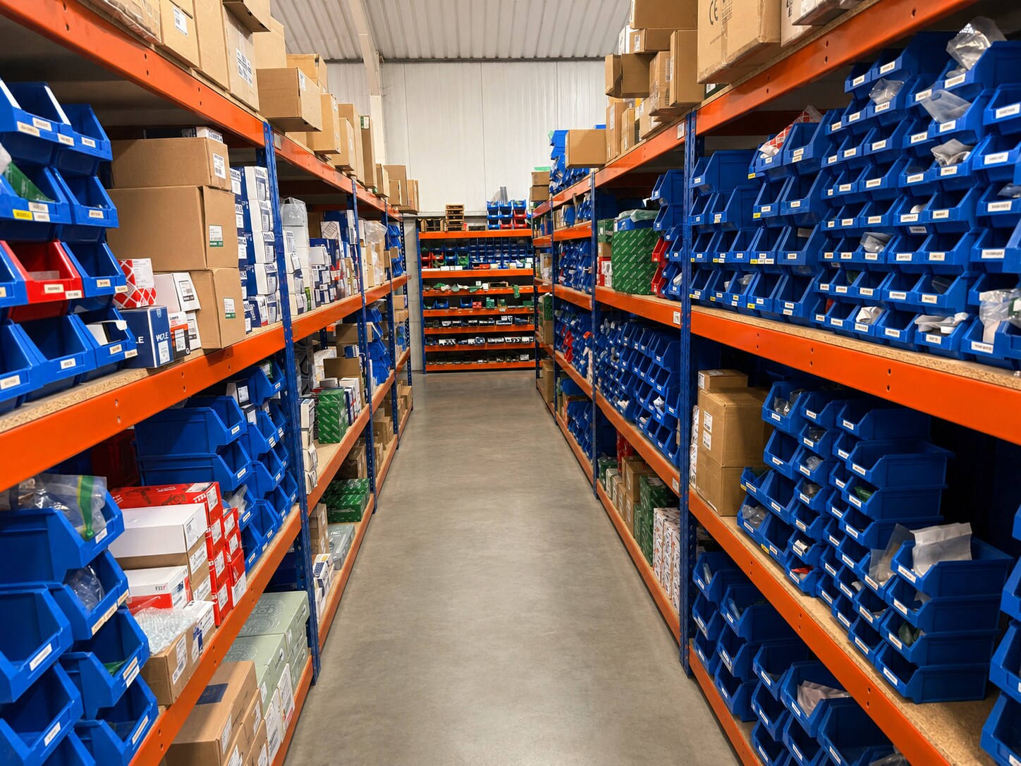 Organised Transglobal Trading automotive parts warehouse