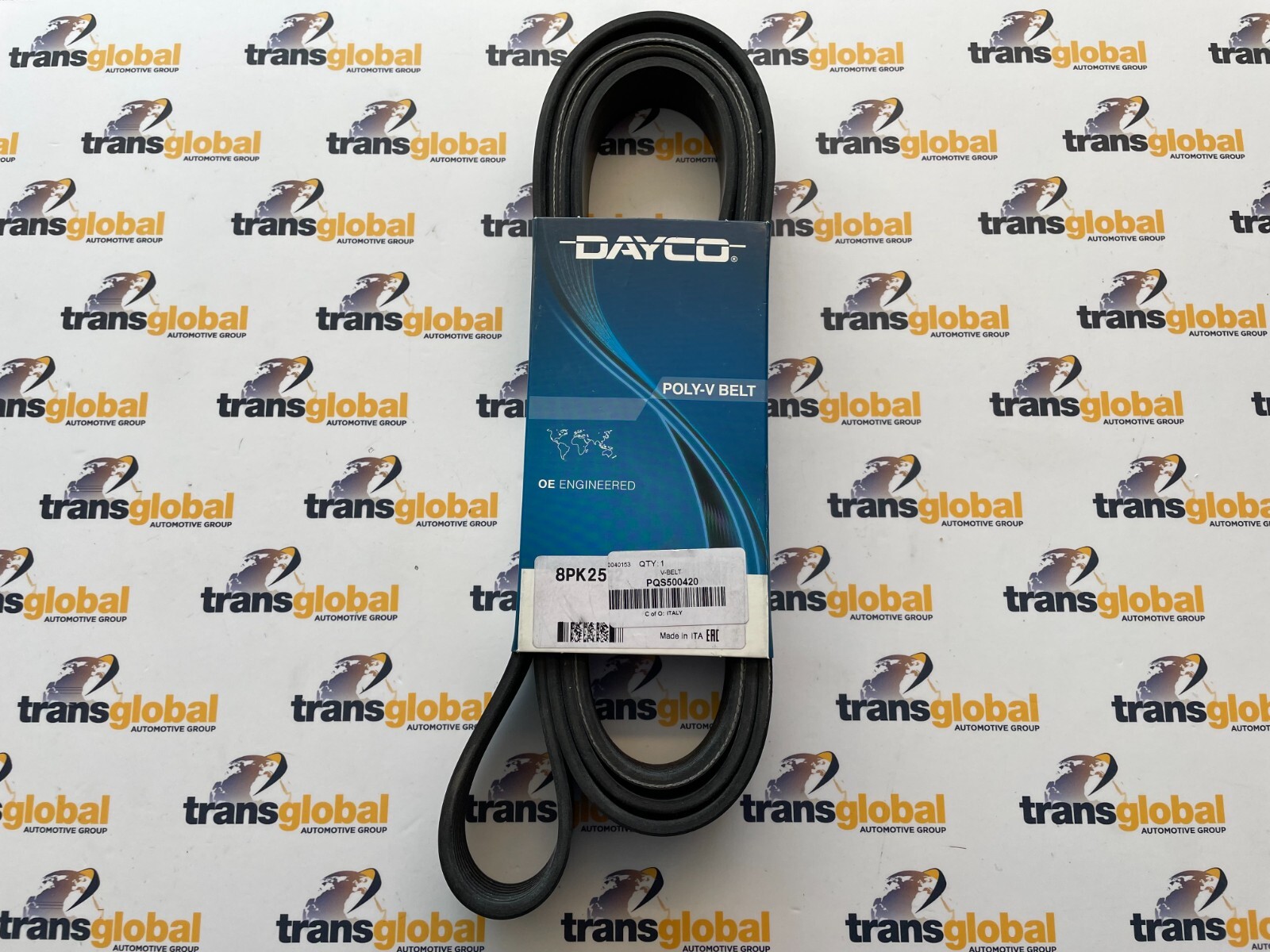 Drive Belt for Range Rover Sport 2.7 TDV6 L322 3.6 V8 Diesel Dayco PQS500420