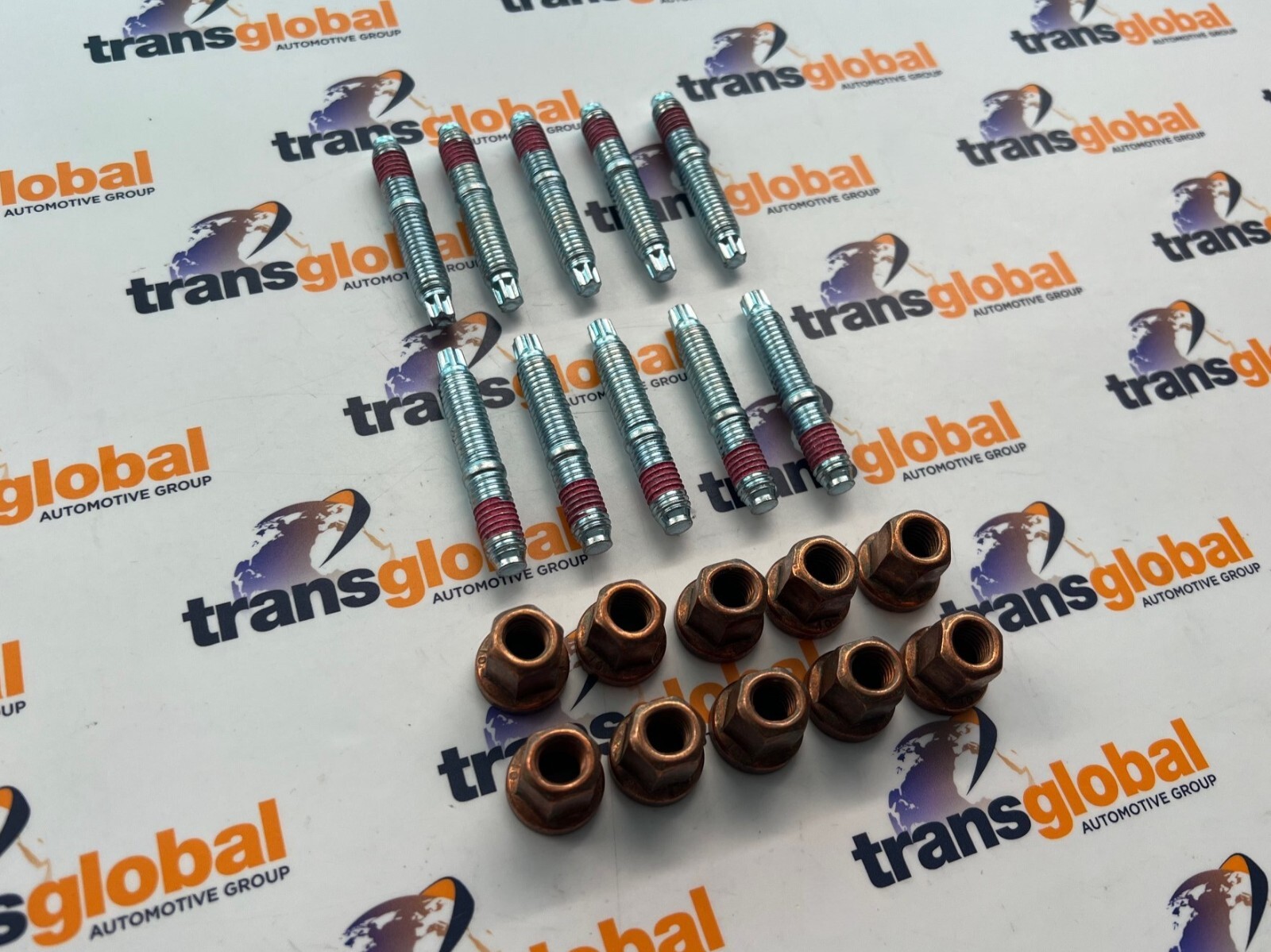 Exhaust Manifold Crossover Pipe Studs Nuts for Land Rover Discovery 4 3.0L V6 - Image 3
