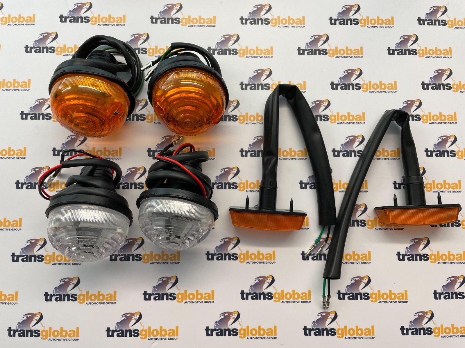 Front Indicators Wing Indicators & Side Lights for Land Rover Defender WIPAC