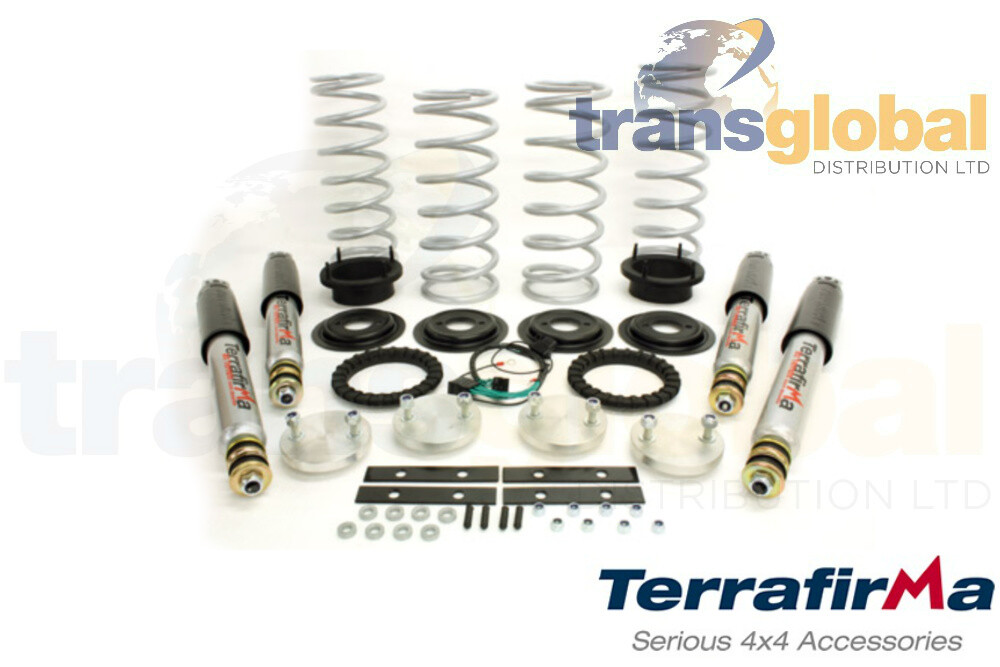 HD Coil Spring Conversion Kit w Shock Absorbers +1" for Range Rover P38 TF223HD