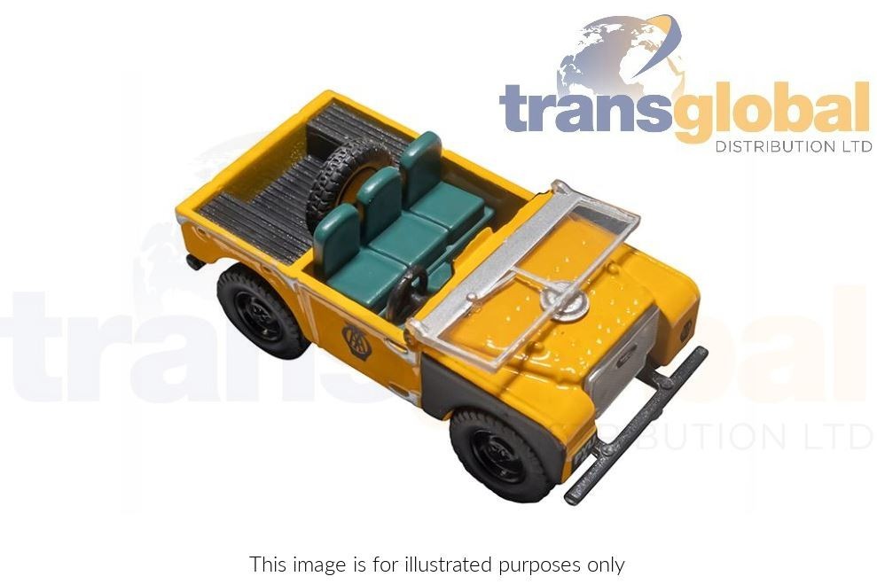 1:76 Die-Cast Land Rover Series 1 AA Yellow Collectable Model Oxford - Image 3
