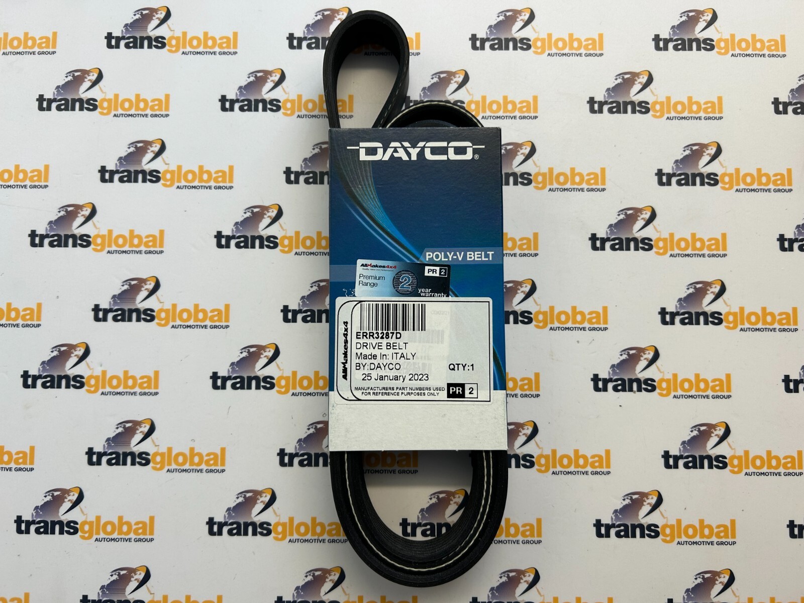 Drive Fan Belt 1595mm Type for Land Rover Defender 300Tdi DAYCO ERR3287