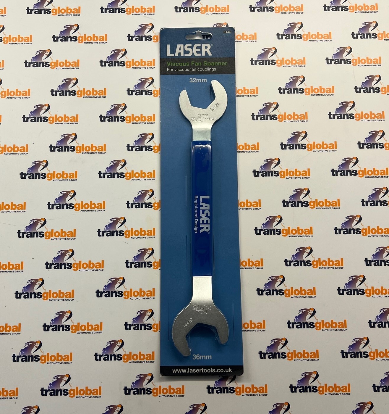 Viscous Fan Spanner 32mm to suit Land Rover + 36mm Double Cranked Ended LASER