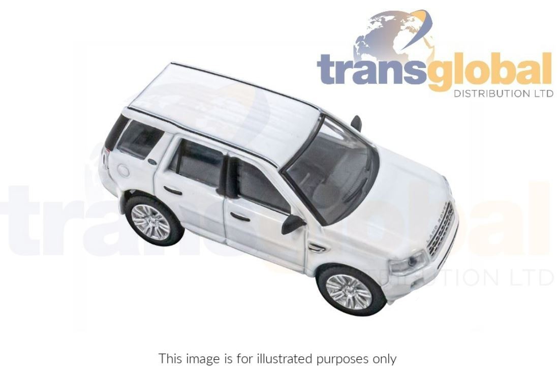1:76 Die-Cast Land Rover Freelander 2 Fuji White Collectable Model - Image 2