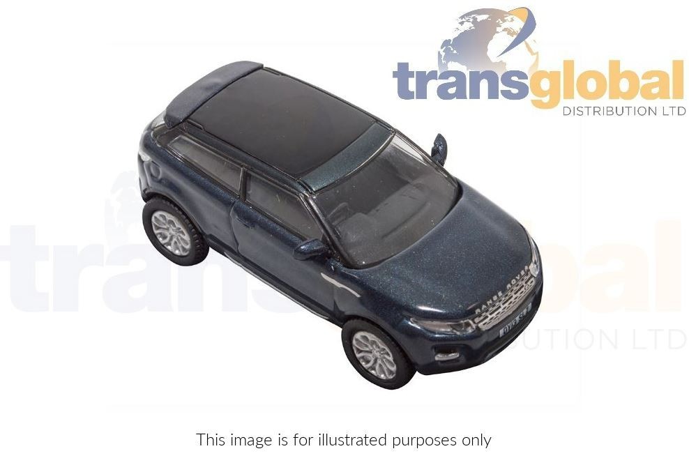 1:76 Die-Cast Range Rover Evoque Baltic Blue Collectable Model - Image 2