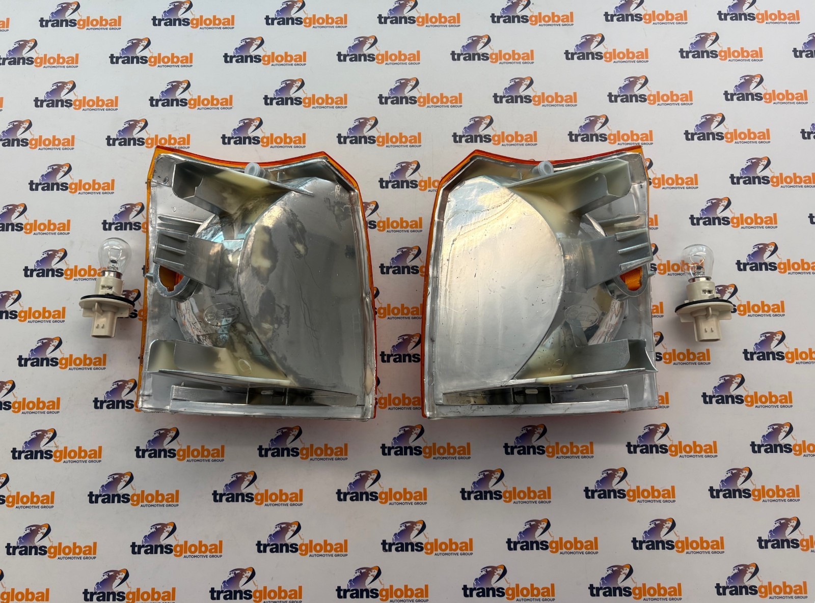 Front Amber RH & LH Indicator Light Lamp Lens for Range Rover P38 1994-2000 - Image 3