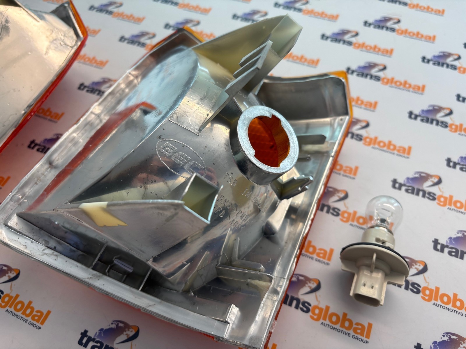 Front Amber RH & LH Indicator Light Lamp Lens for Range Rover P38 1994-2000 - Image 4