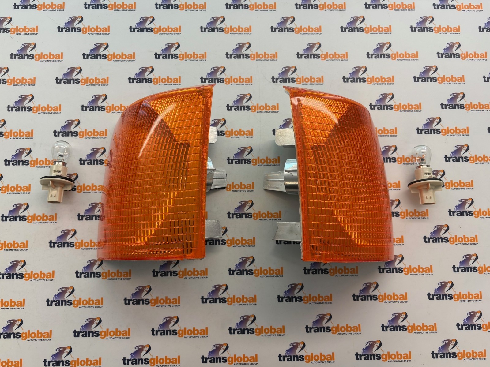 Front Amber RH & LH Indicator Light Lamp Lens for Range Rover P38 1994-2000