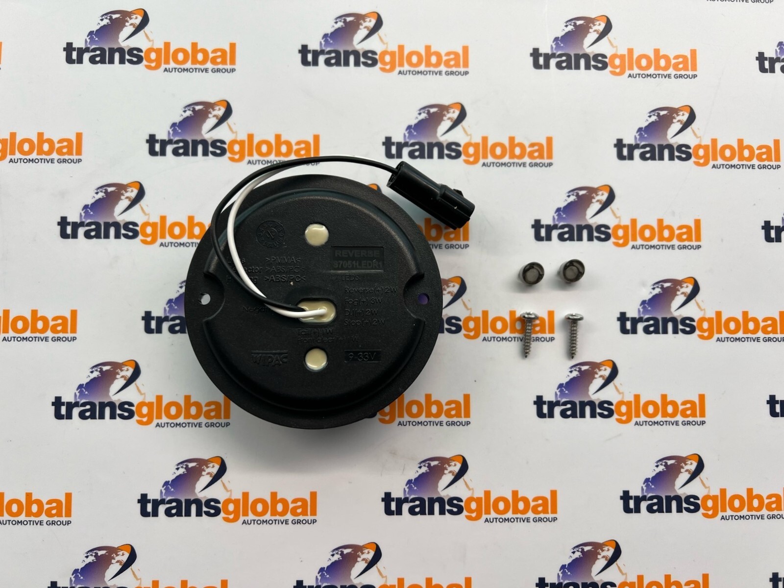 LED Reverse Lamp 95mm SMOKED Lens for Land Rover Defender LR048202LEDSM - WIPAC - Image 3