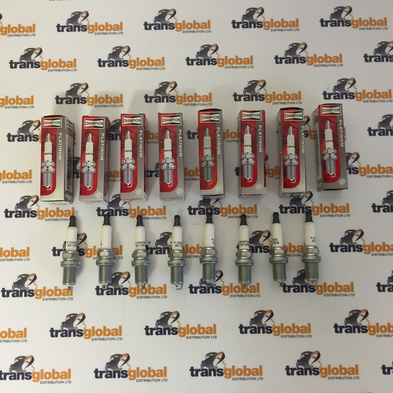 Spark Plugs x8 for Land Rover Discovery 2 Range P38 V8 Petrol Champion NLP100320 - Image 3