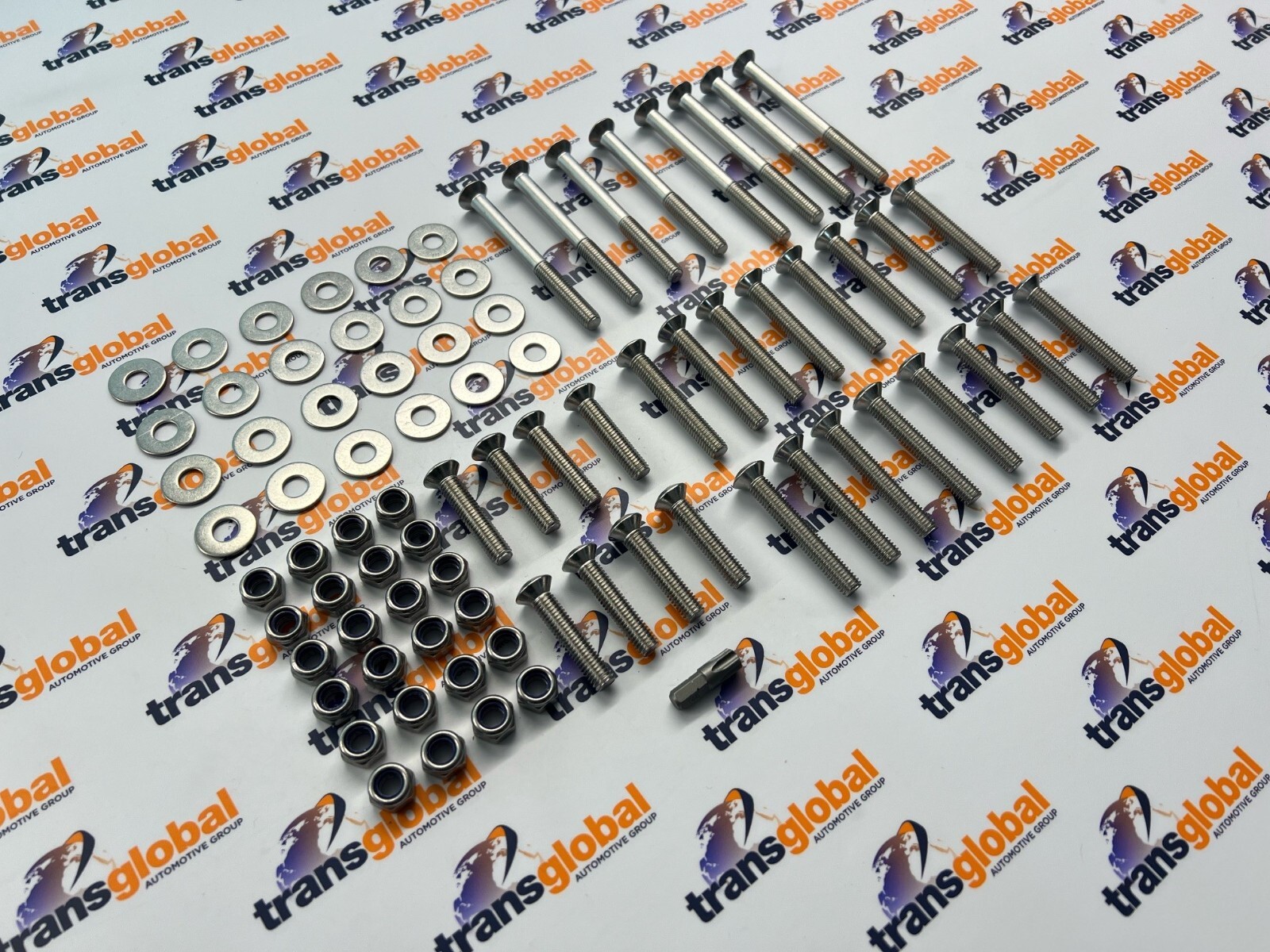 Stainless Steel bolt kit 4 door hinge bolt kit to fit Defender 110 2007 on - Image 4
