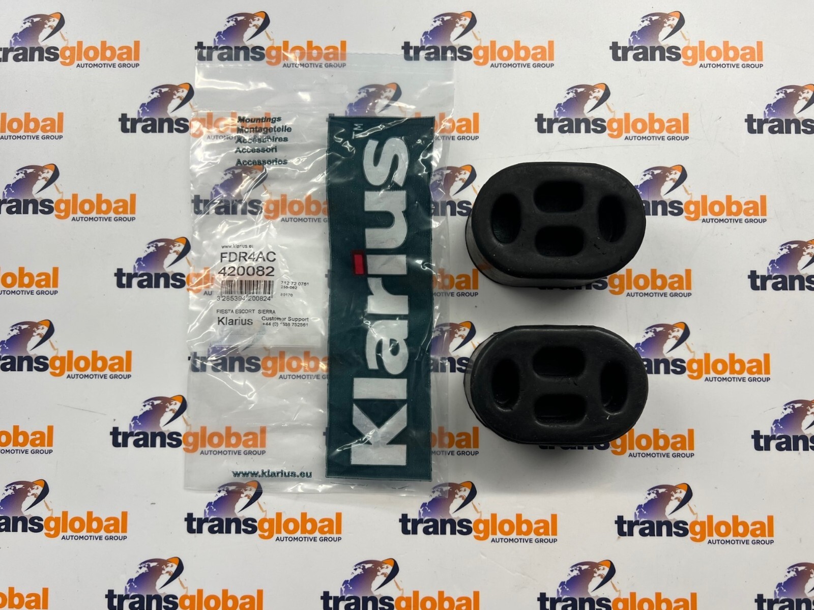 Exhaust Hanger Rubber Mounts x2 for Land Rover Defender 300tdi TD5 TD4 NTC3650