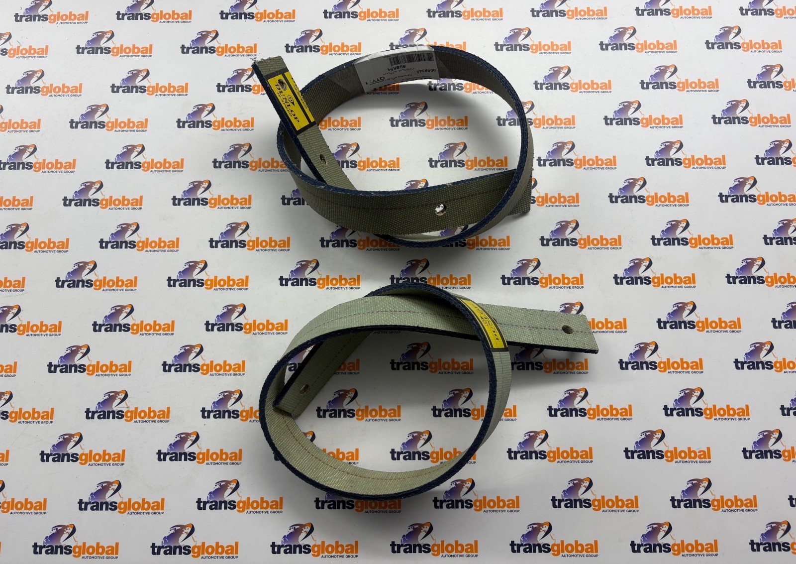 Rear Axle Check Straps x2 for Land Rover Series 2A & 3 88