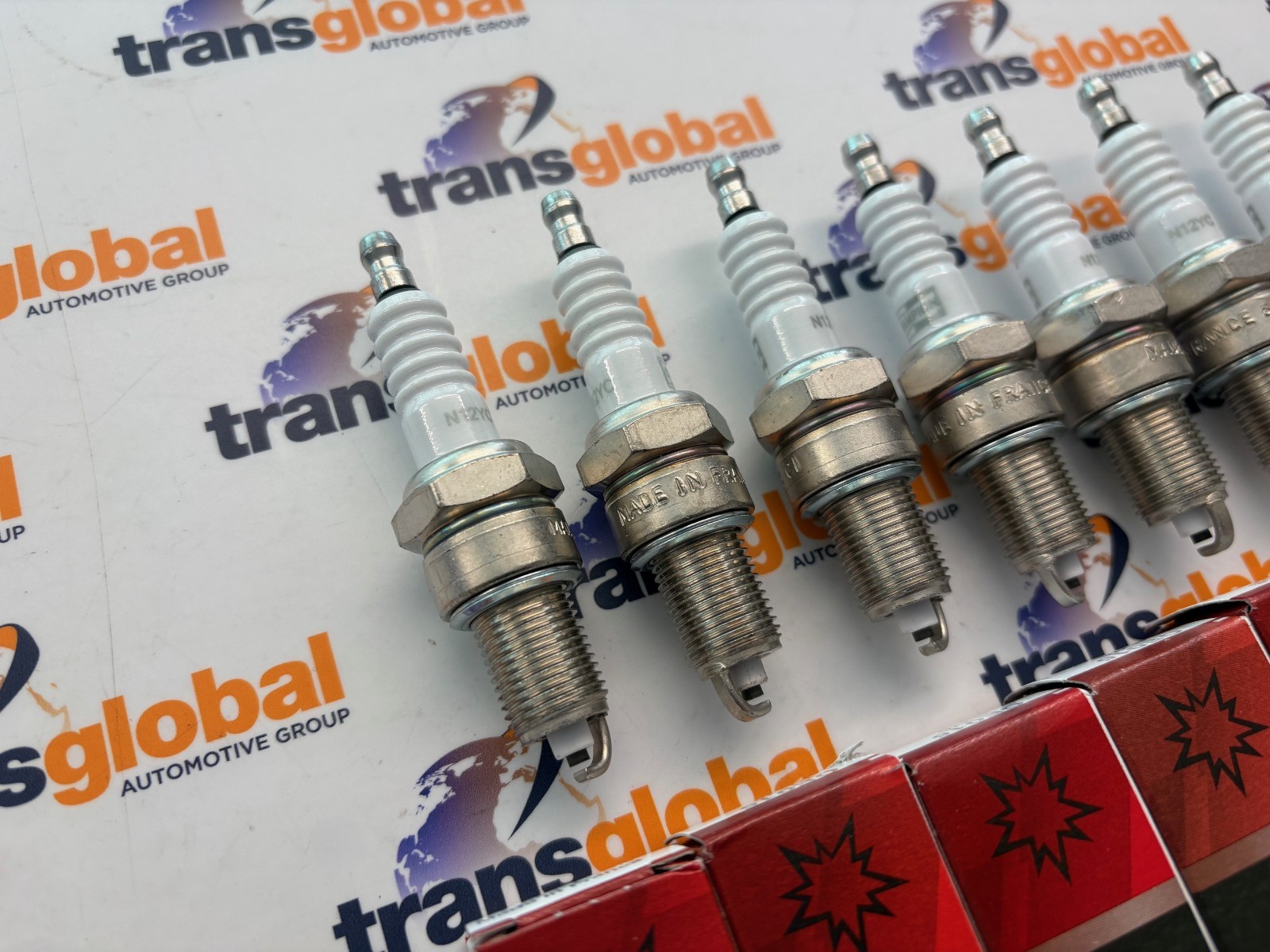 Spark Plugs x8 for Land Rover Series 2 2a 3 2.25L Petrol RTC3570 Champion - Image 3