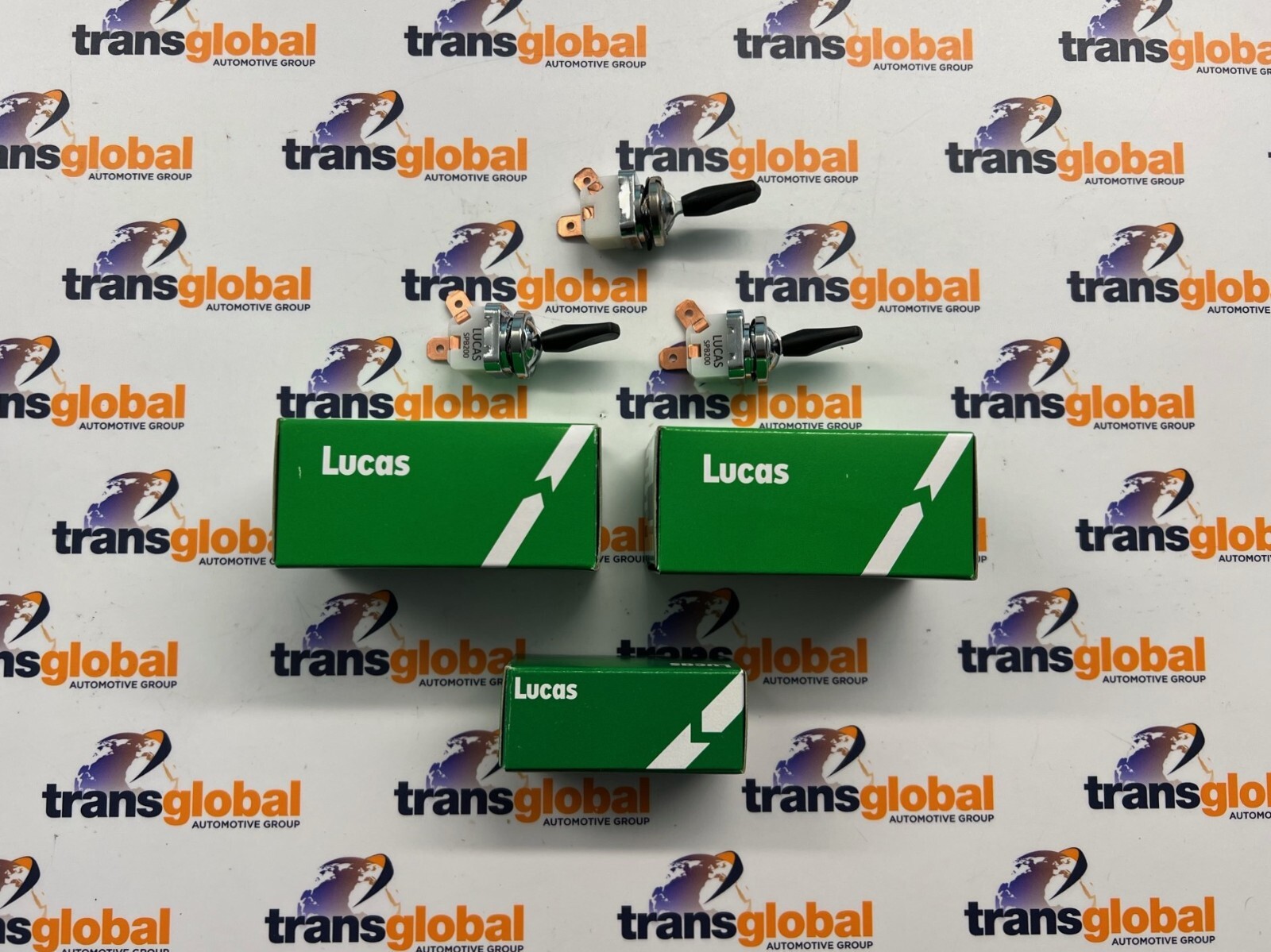 x3 Fog Lamp Toggle Switch for Land Rover MG Triumph LUCAS RTC430