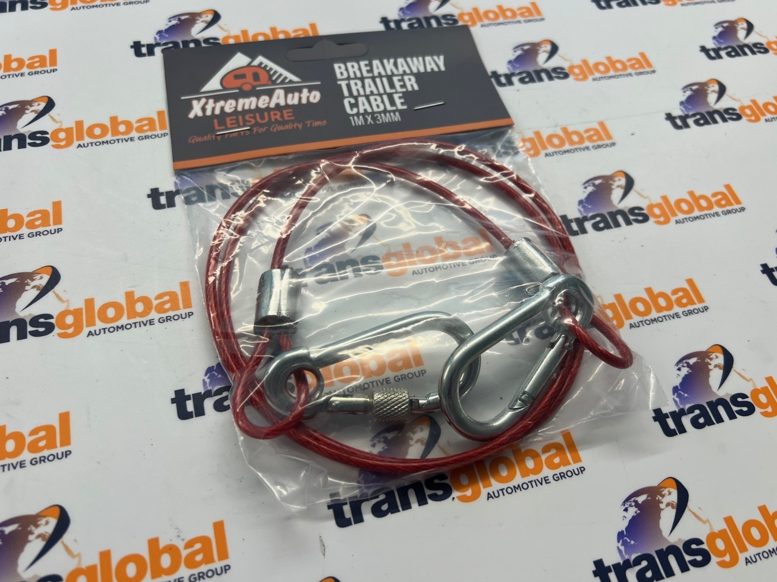 1 Metre Breakaway Cable for Trailers & Caravans High-Tensile Steel Autochoice - Image 4