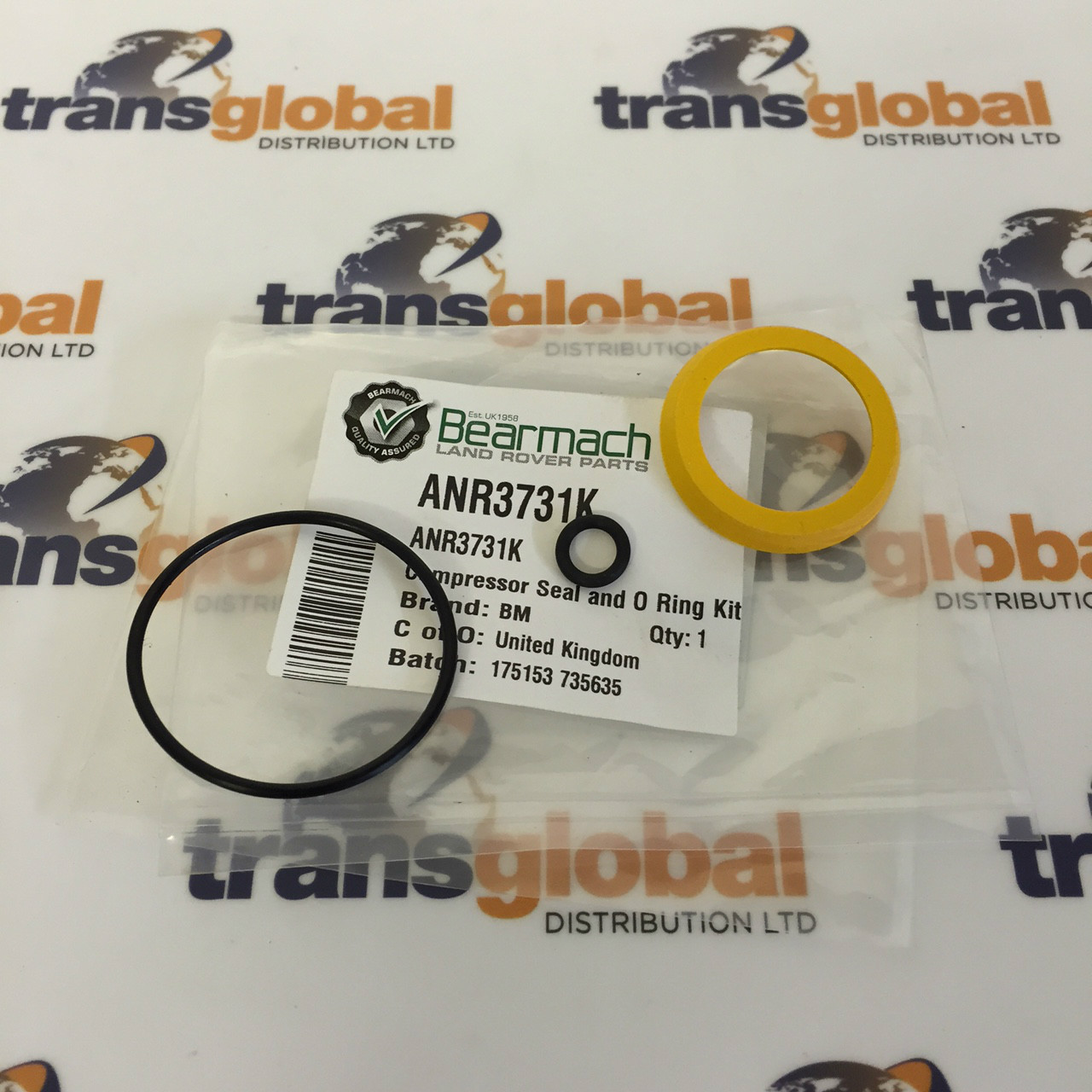 Kit Réparation Joint Piston Compresseur Suspension Air P38 - Double Joint X2