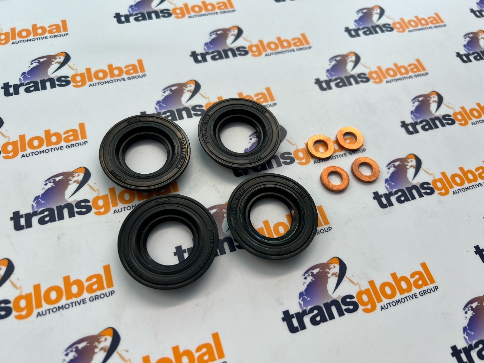 Fuel Injector Washers & Seals x4 for Land Rover Defender 2.4 TD4 TDCi LR004662 - Image 3