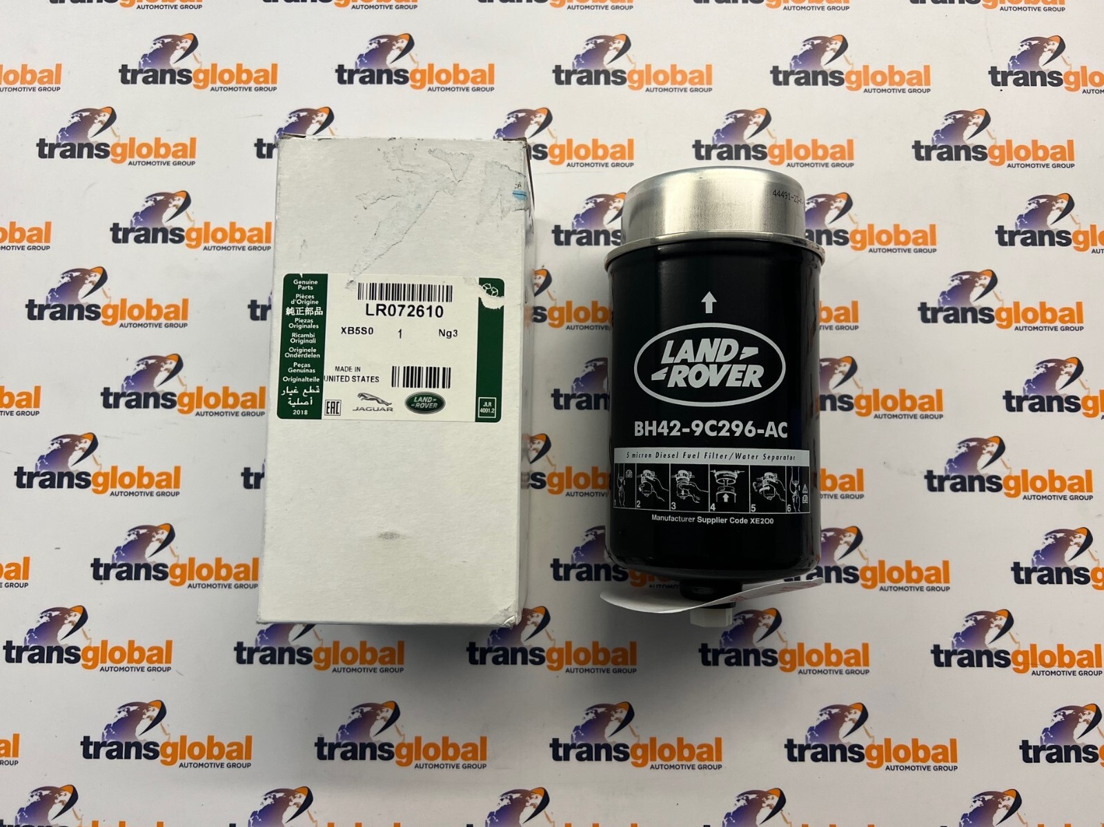 Engine Fuel Filter Genuine to fit RR Sport L405 L322 L494 4.4 TDV8 LR072610