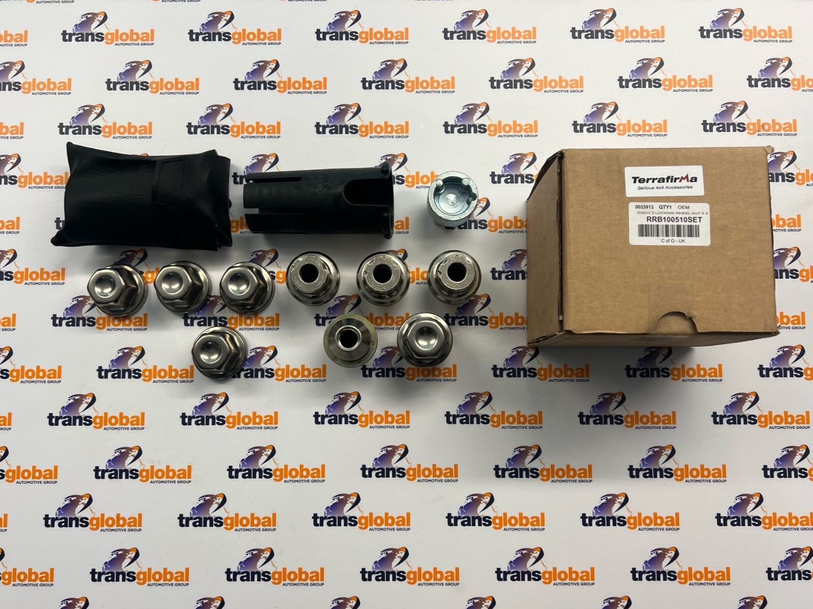 Locking Alloy Wheel Nuts & Covers x5 for Range Rover P38 94-02 - RRB100510
