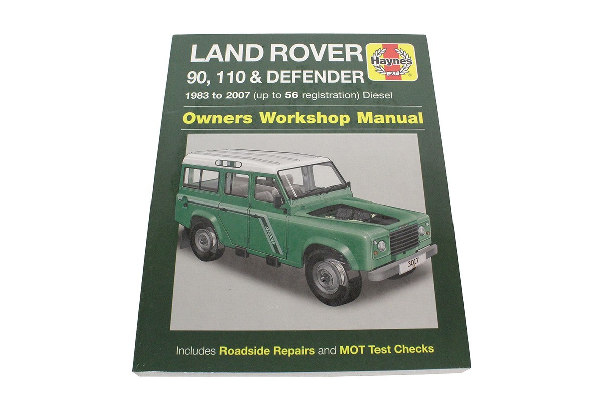 Workshop Manual for Land Rover Ninety One Ten Defender 83-07 Diesel DA3035